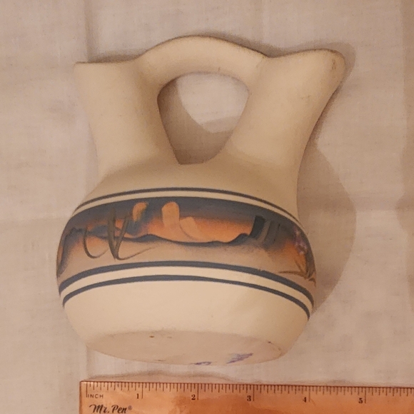 Southwest Wedding Pottery Vase - Hand Painted - Picture 10 of 10